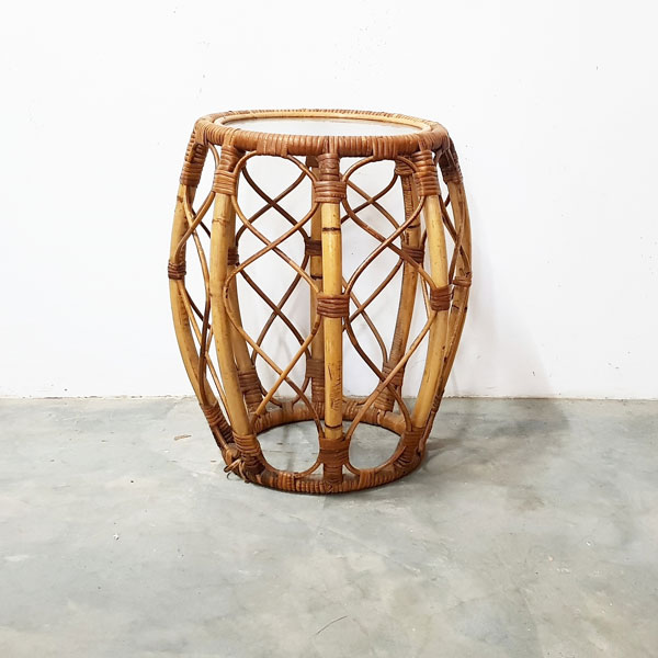Rattan Side Table - <p style='text-align: center;'>R 150</p>