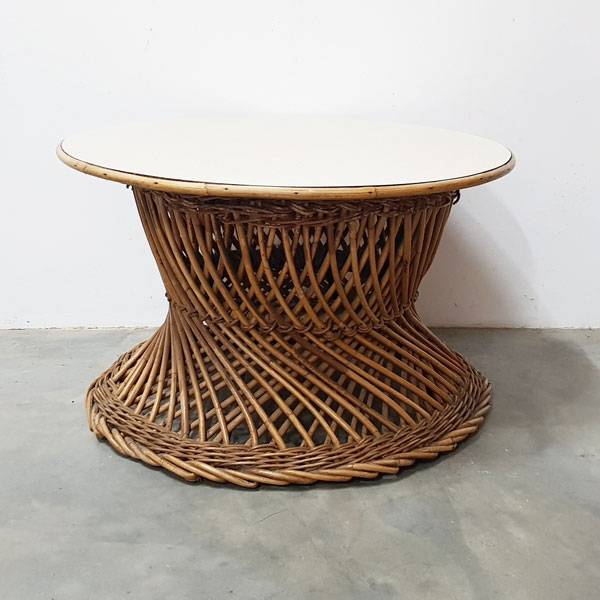 Rattan Twist Coffee Table - <p style='text-align: center;'>R 150</p>