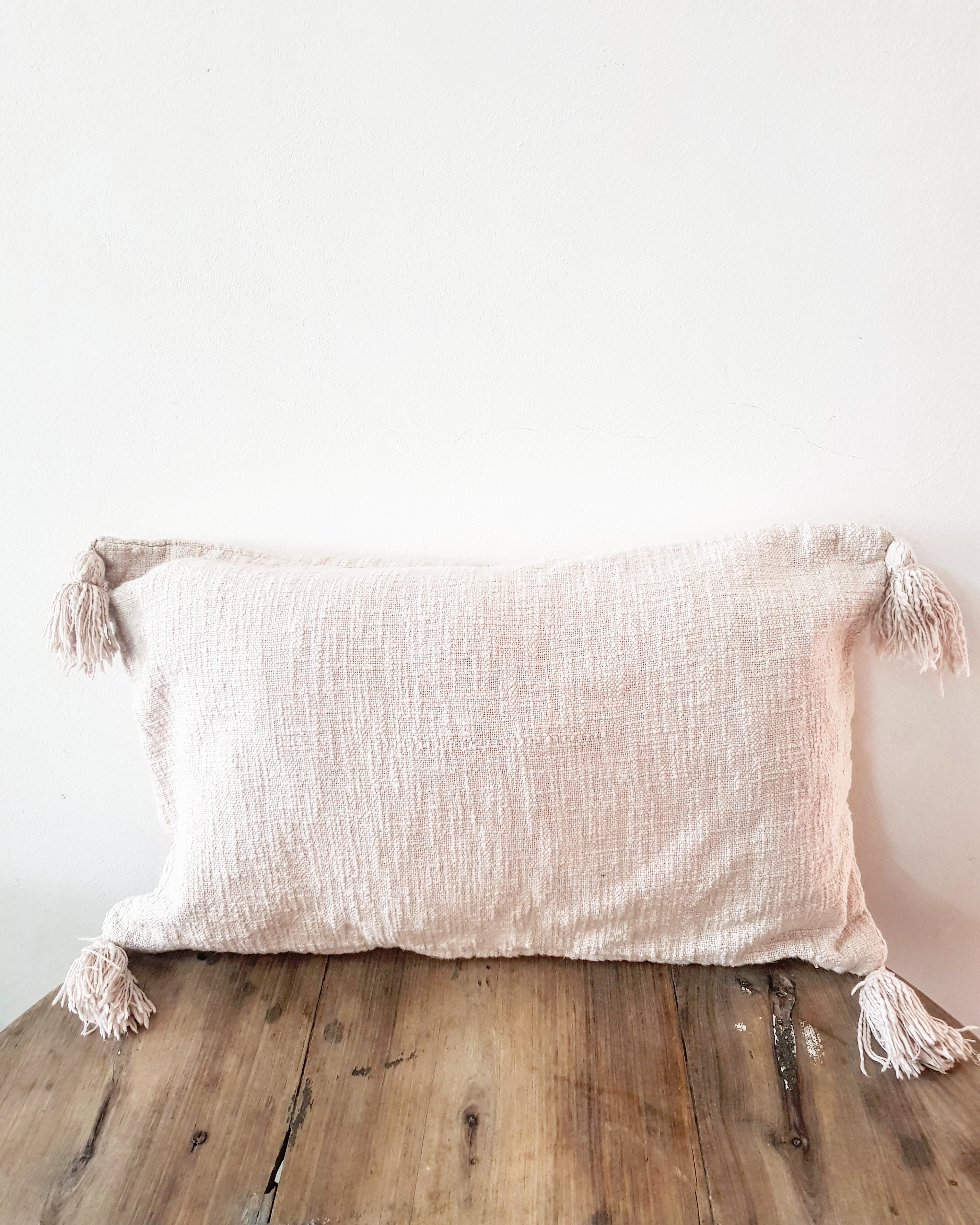 Tassel - Bone Scatter Pillow