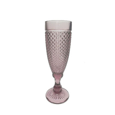 Bohemian Champaigne Glass Plum - <p style='text-align: center;'>R 6</p>