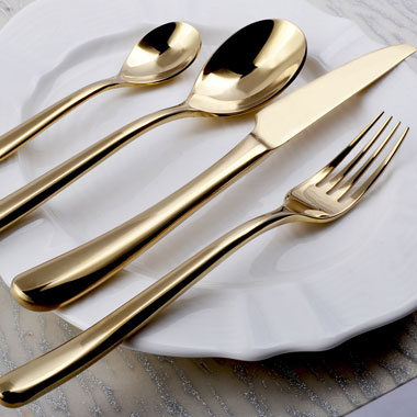 Frenchy Gold Cutlery - <p style='text-align: center;'>R 11</p>