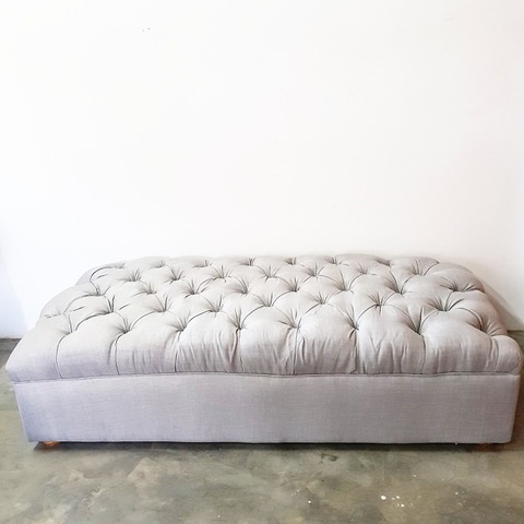 Large Button Ottoman - <p style='text-align: center;'>R 650</p>