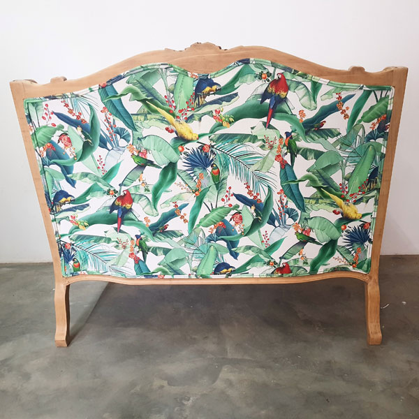 Tropical French Couch for Hire in Cape Town