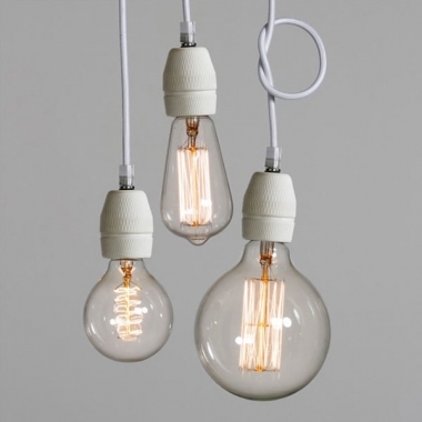 Hanging Naked Bulbs - 