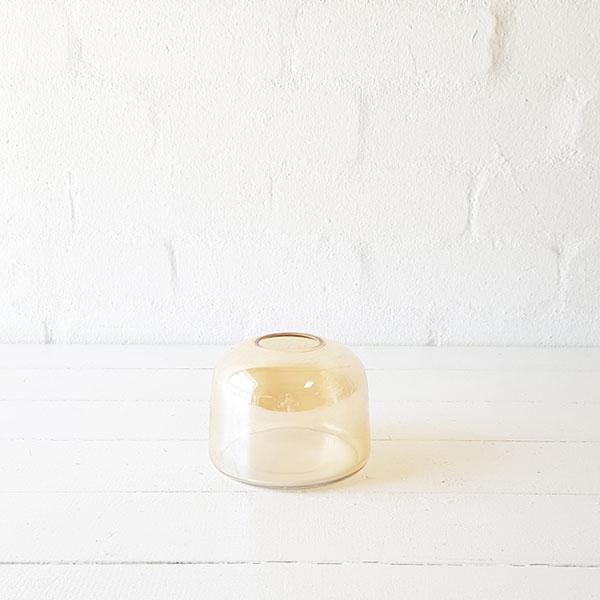 Stockholm Budvase Glass - Amber 