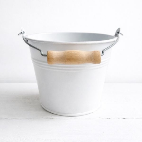 Wood Handle Bucket