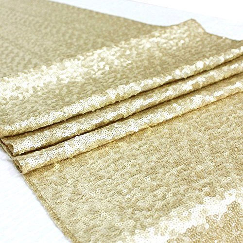 Sequin Runner - Champagne Gold